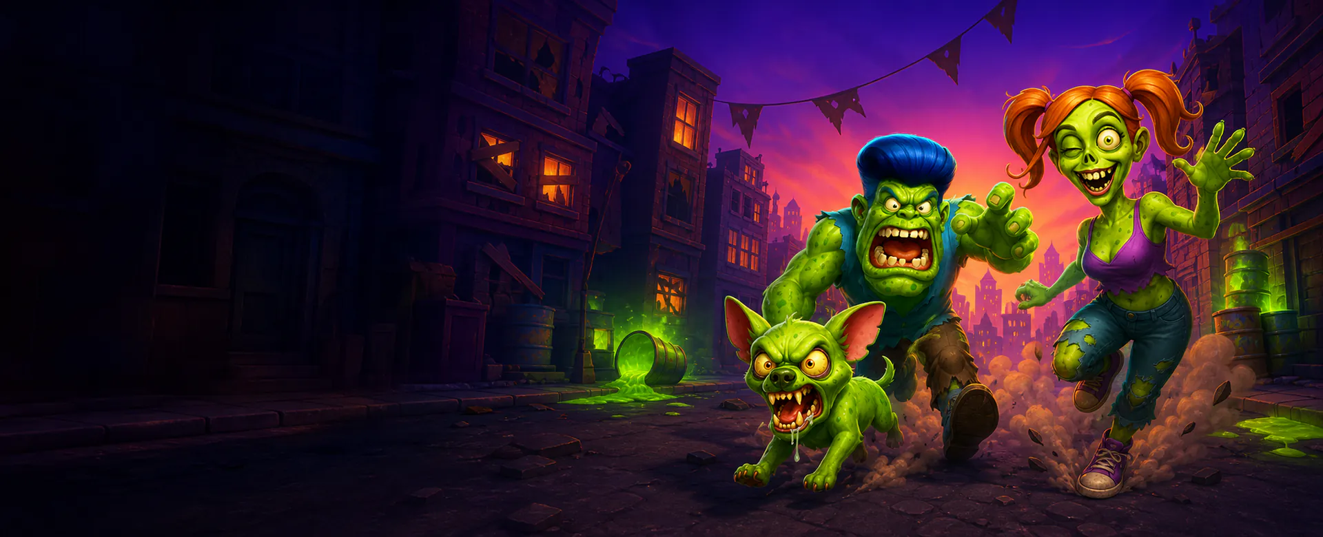 Zany Zombie Zlots hero
